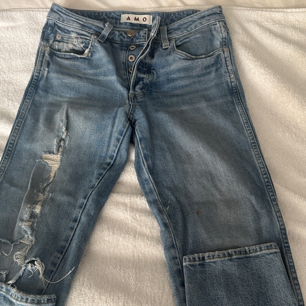 AMO Vintage Wash Denim Jeans